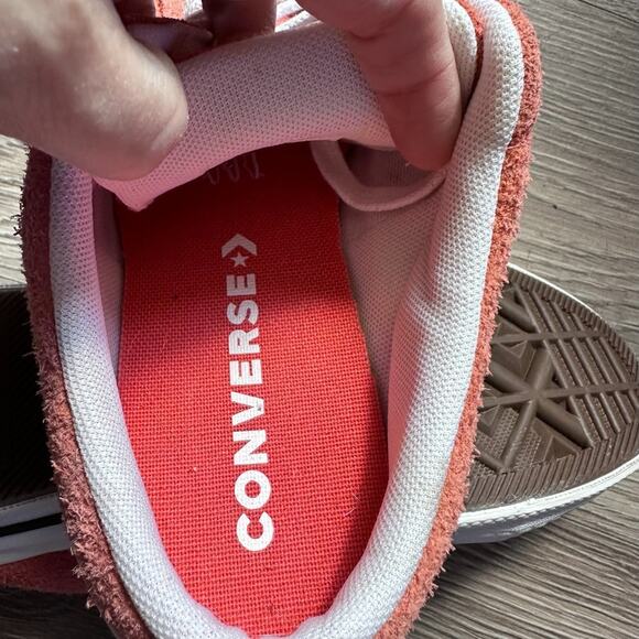 Converse One Star Mule Slip On  Suede Rush Coral Orange W7 M5 - Picture 3 of 7